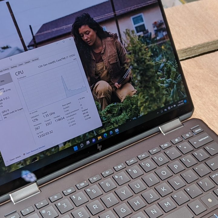 The CPU on the HP Spectre x360.