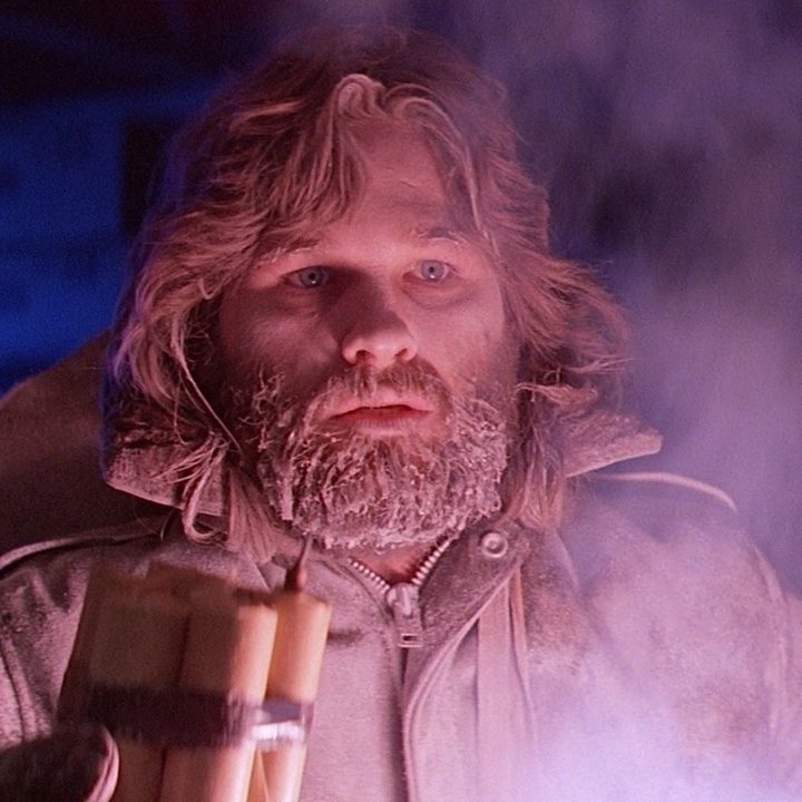 Kurt Russell stars in John Carpenter's The Thing.