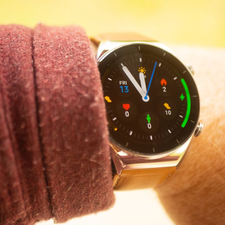 The Xiaomi S1 smartwatch on a wrist