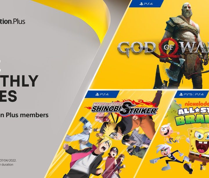 God of War, Naruto to Boruto Shinobi Striker, and Nickelodeon All-Star Brawl are PS Plus titles in June 2022.