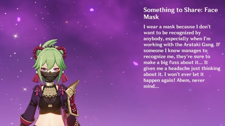 Shinobu's backstory.