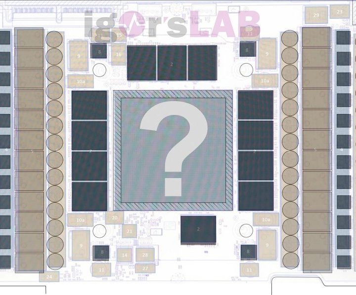 Nvidia Ada Lovelace PCB teaser.