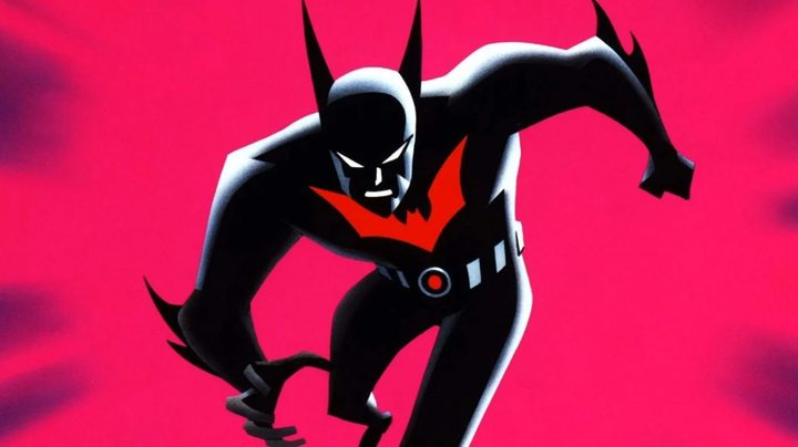 Terry McGinnis as Batman in promo art for the Batman Beyond animated series.