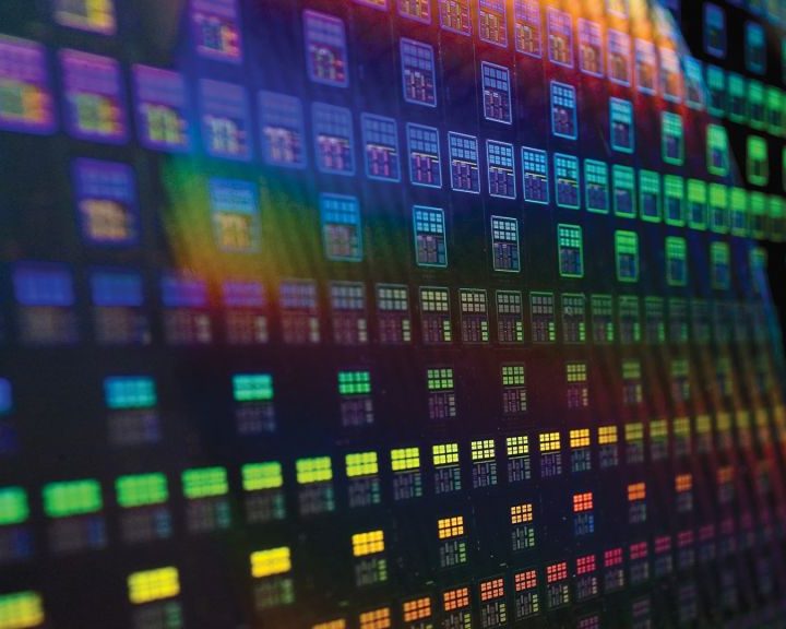 TSMC's wafer.