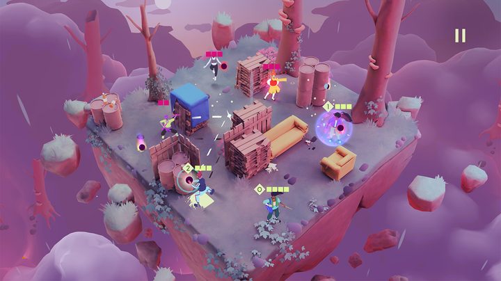 A player prepares to throw a ball in Desta: The Memories Between.