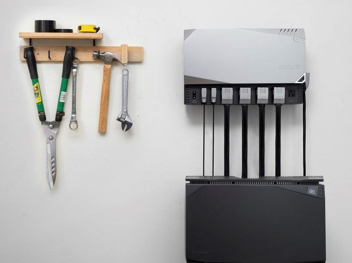 EcoFlow Power Kits for off-grid living, installed.