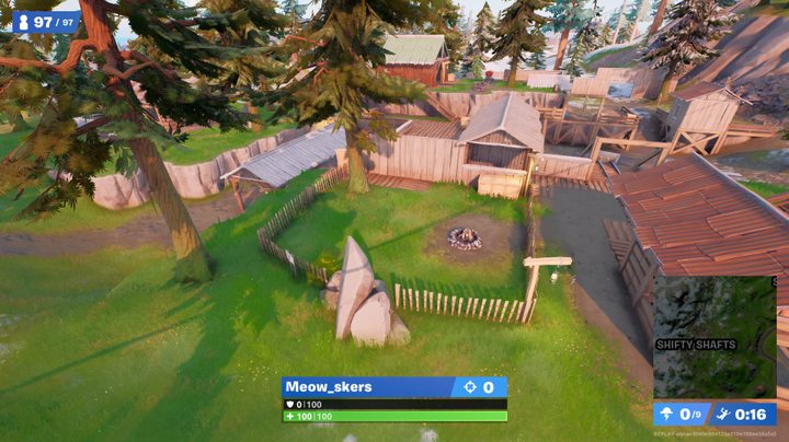 Boar pen in Fortnite.