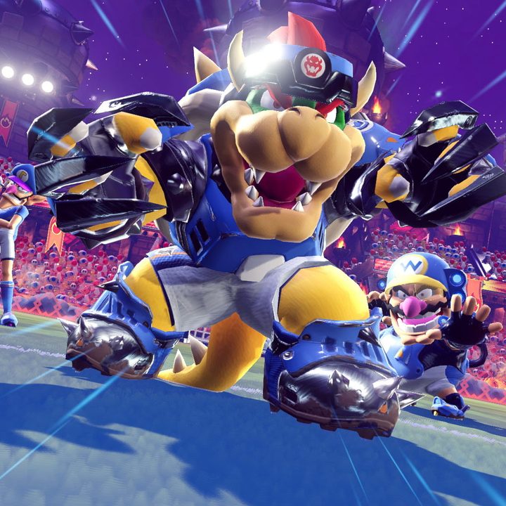 Bowser wearing Bushido Gear soccer gear.