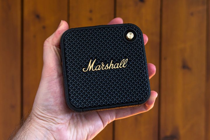 Holding the Marshall Willen in hand.