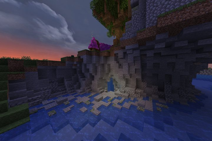 Minecraft seed for coasts.
