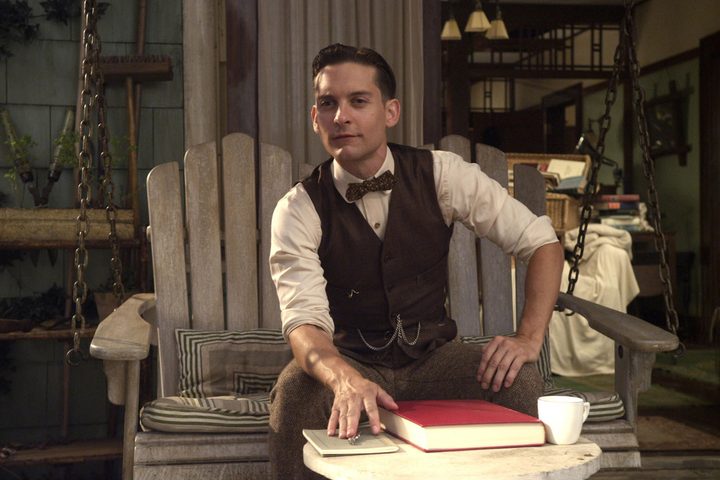 Tobey Maguire as Nick Carraway in The Great Gatsby.