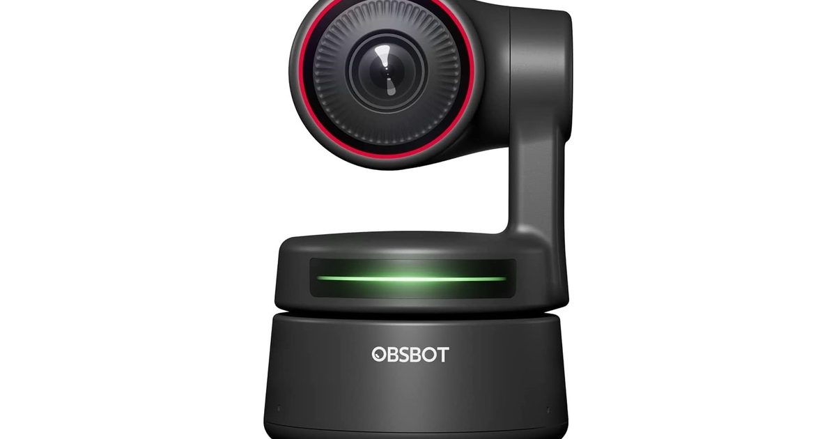 OBSBOT Tiny 4K is a petite UHD webcam with AI-powered tracking 