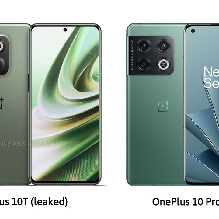 OnePlus phones on a white bg