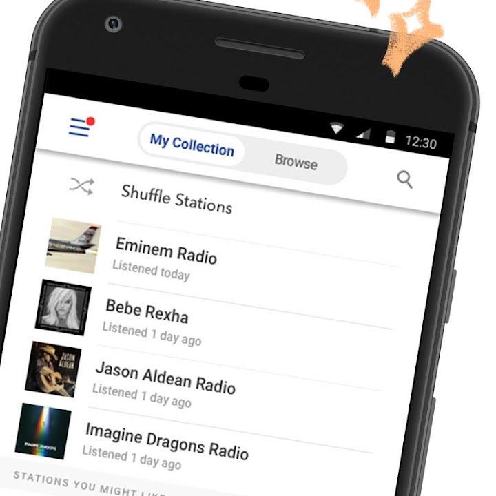 Pandora Android app Play.