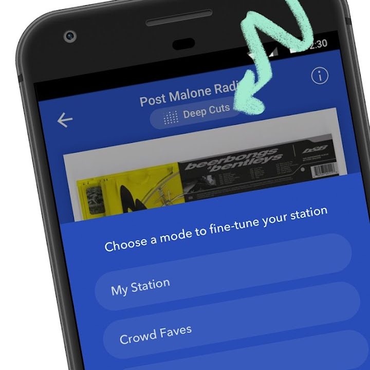 Pandora Android app Listen.