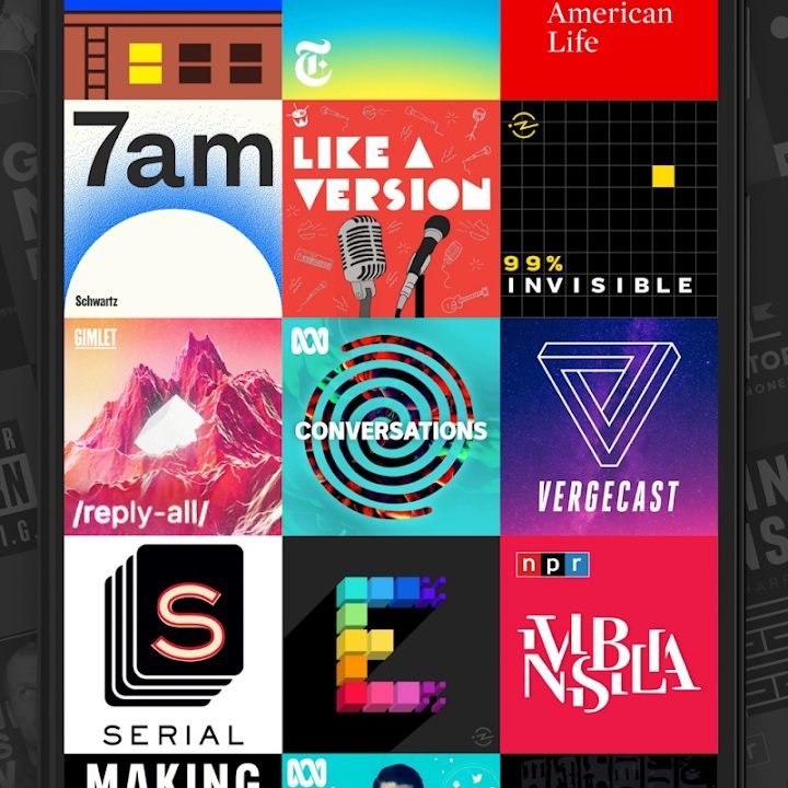 Pocket Casts play list.