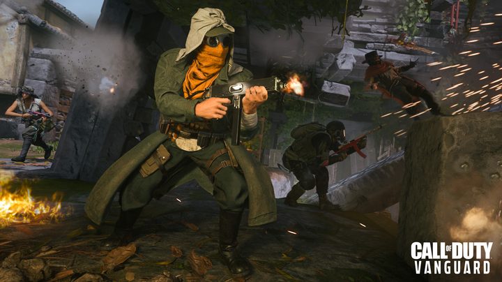 Character wielding the new Marco 5 SMG in Warzone.