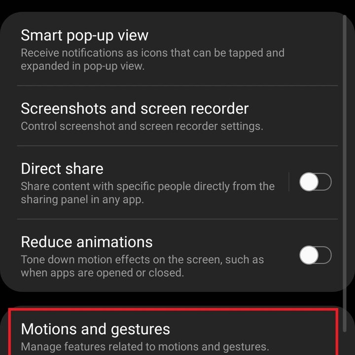 how take screenshot samsung galaxy a phones setting