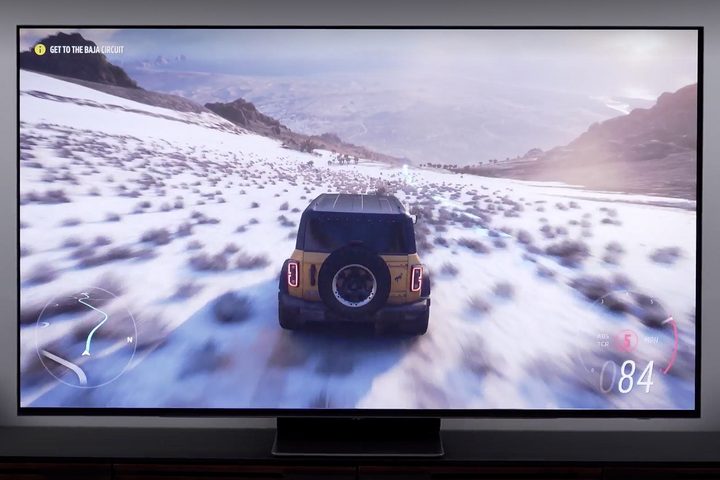 Gaming on the Samsung S95B OLED.
