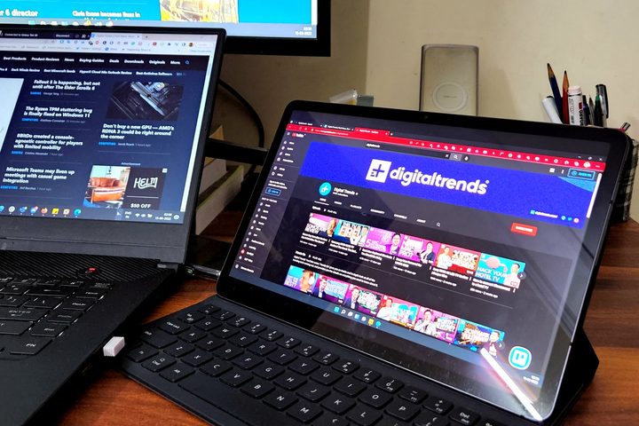 Samsung Galaxy Tab S8 secondary monitor mode