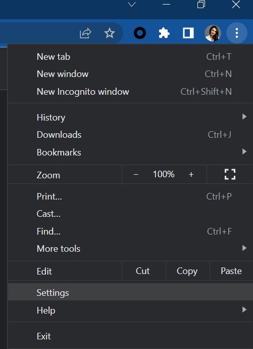 block third party trackers settings in chrome
