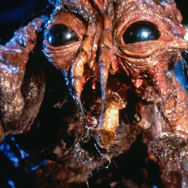 The Brundlefly in "The Fly" (1986).