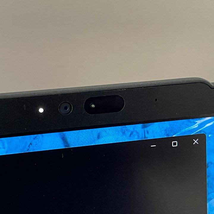 The webcam on the Thinkpad X13s