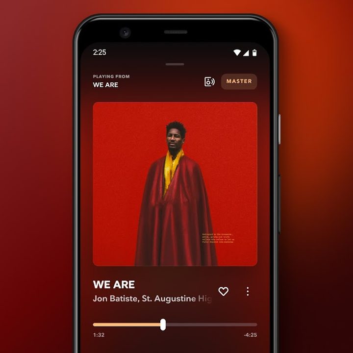 Tidal app for Android millions of songs.