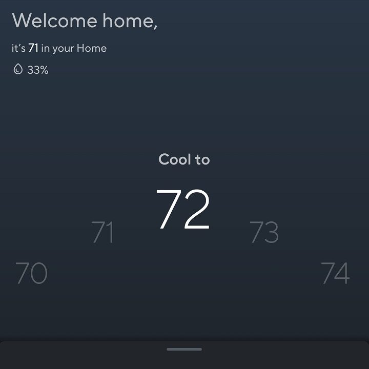 Main screen of the Wyze smartphone app.