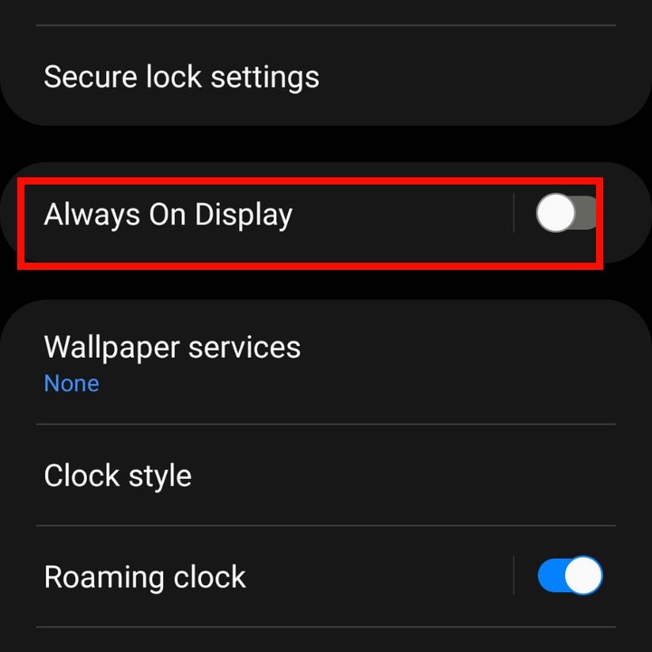 common android 12 problems how to fix them always on display