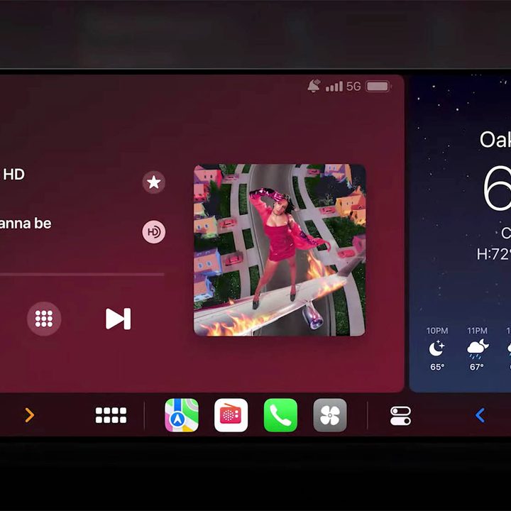 Next generation CarPlay experience.