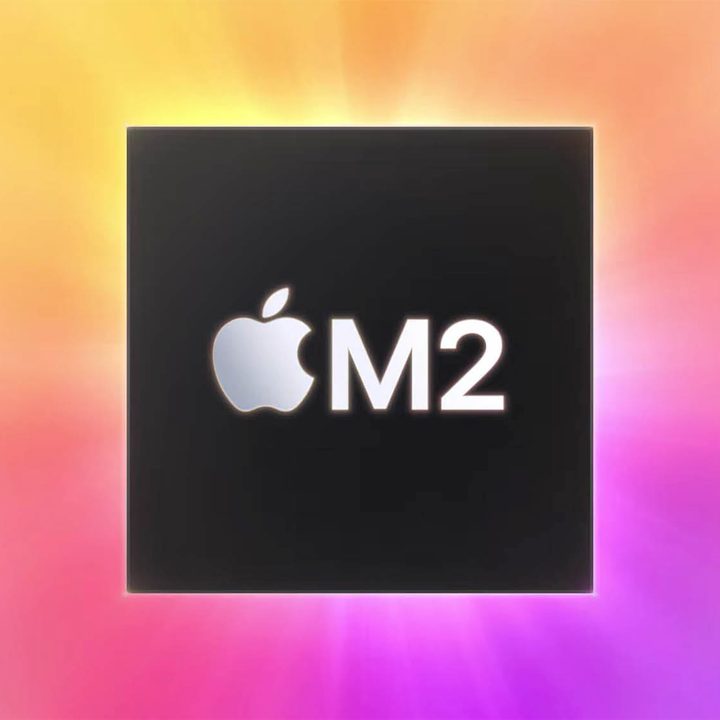 Apple M2 logo.