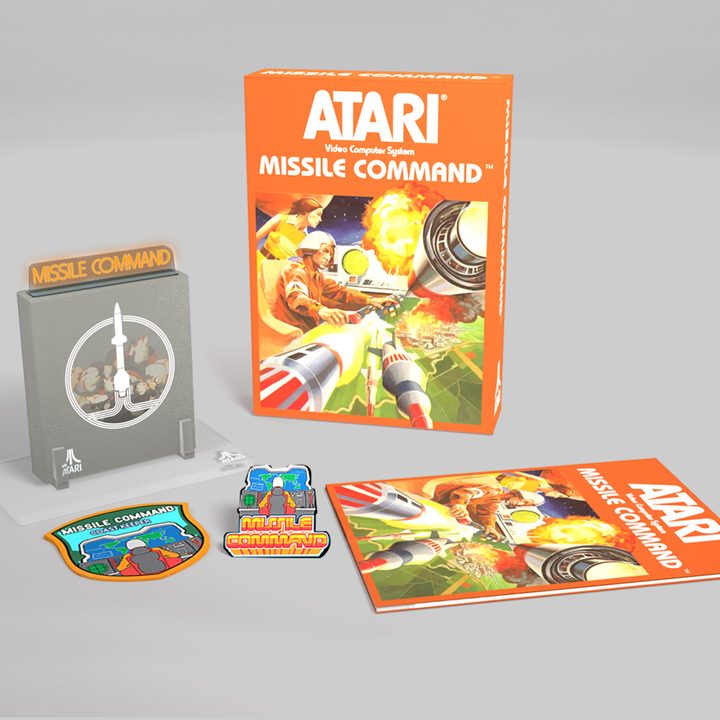An Atari XP cartirdige of Missile Command.