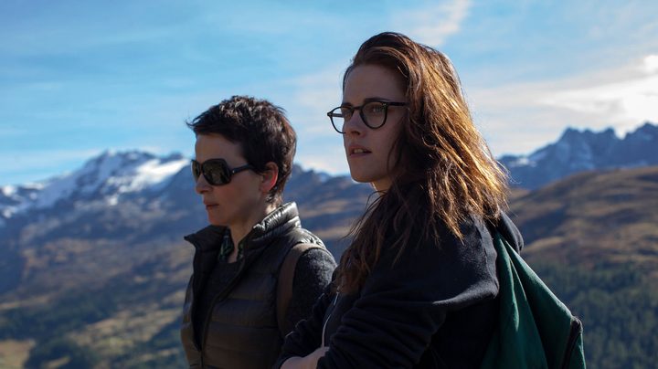 Kristen Stewart and Juliette Binoche in The Clouds of Sils Maria.
