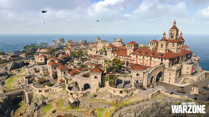 The Keep area of the new Warzone Fortune's Keep map.