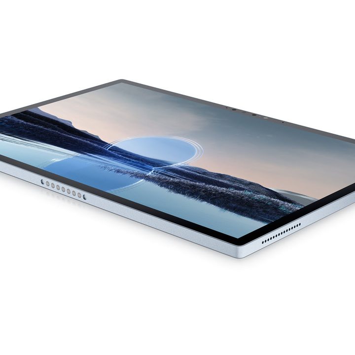 Dell XPS 13 2-in-1 top-down view showing tablet.
