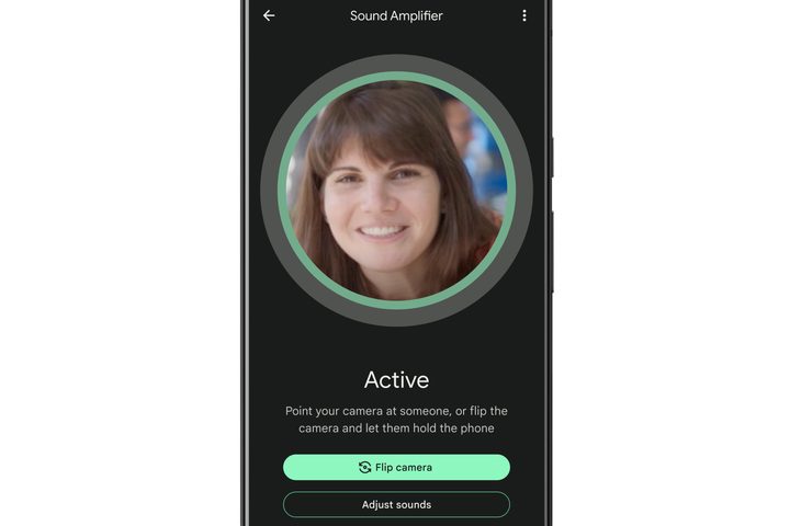 Using Conversation Mode on Google's Sound Amplifier app.