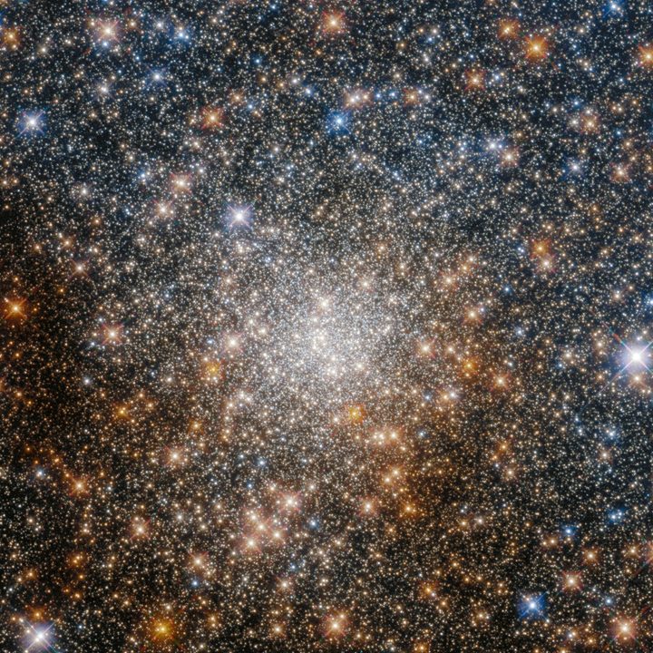 This star-studded image shows the globular cluster Terzan 9 in the constellation Sagittarius, toward the center of the Milky Way.