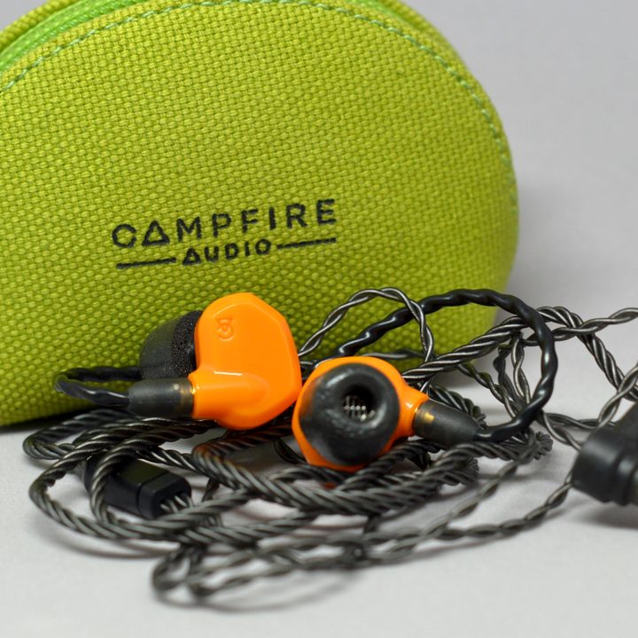 Campfire Audio Satsuma in-ear monitors.