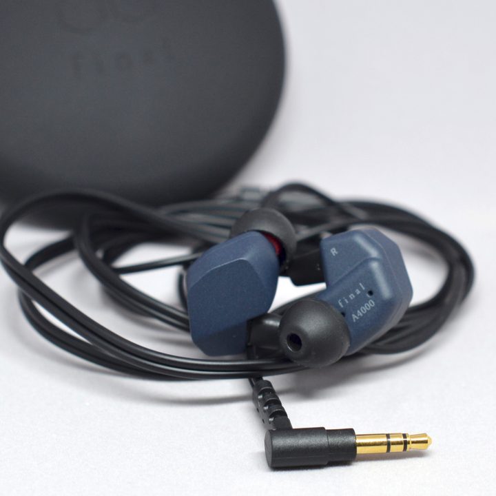 Final Audio A4000 in-ear monitors.