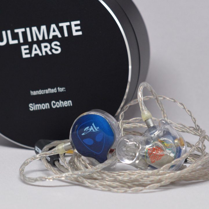 UE 5 Pro in-ear monitors.