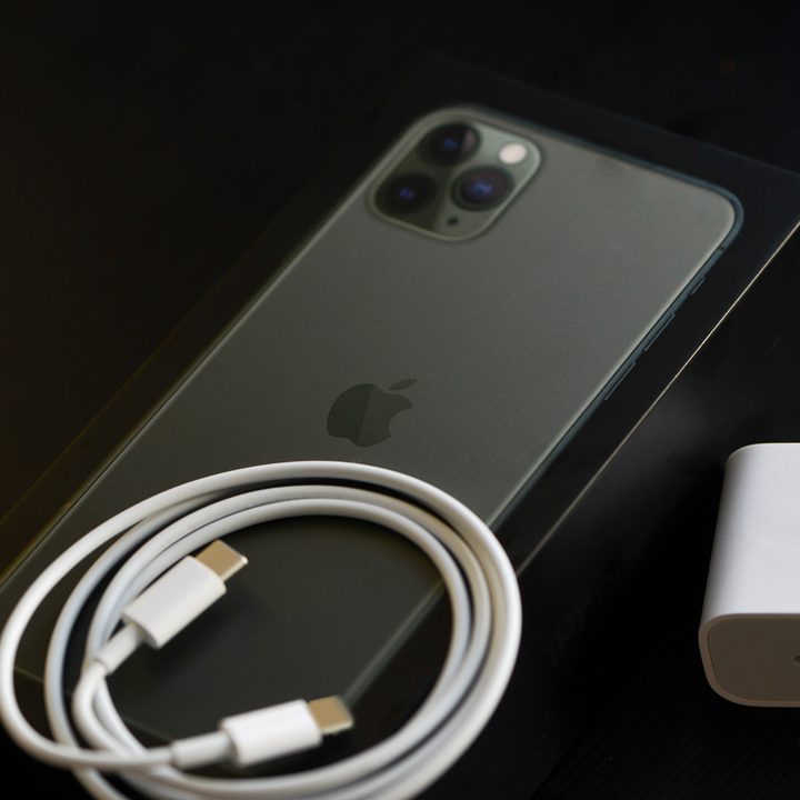 Brand new USB-C type to Lightning fast charging cable of with iPhone 11 Pro Max