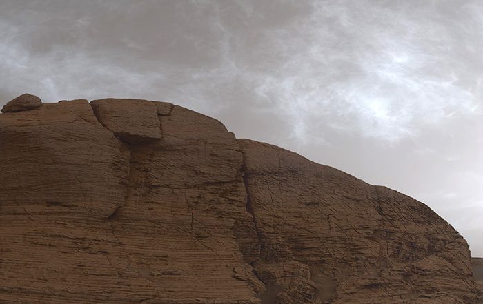 Martian clouds.