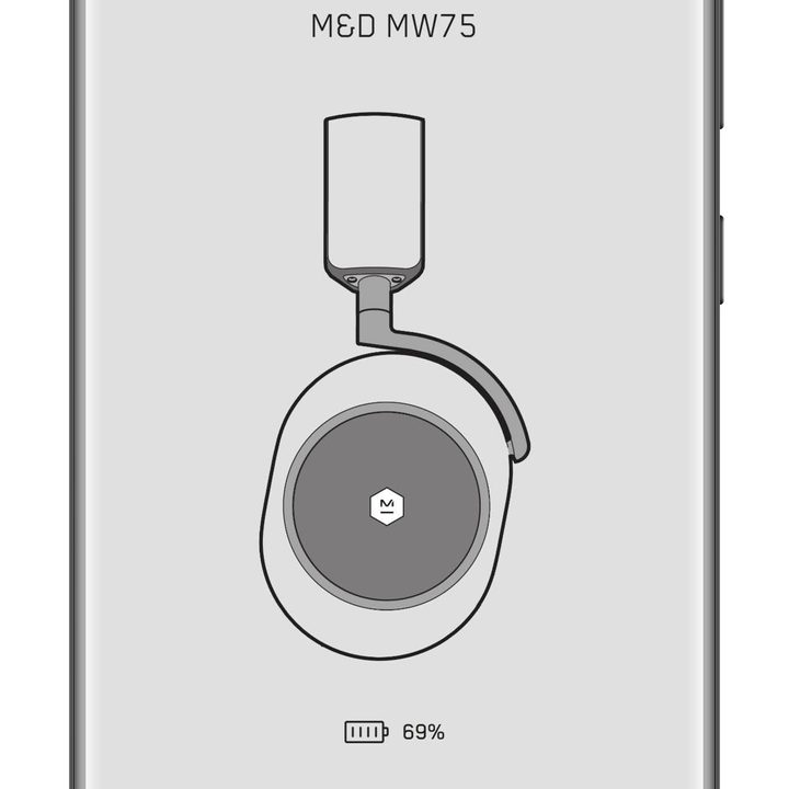 Master & Dynamic app for Android home screen.