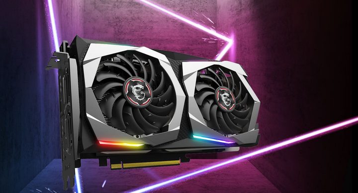 MSI's custom GTX 1630 graphics card.