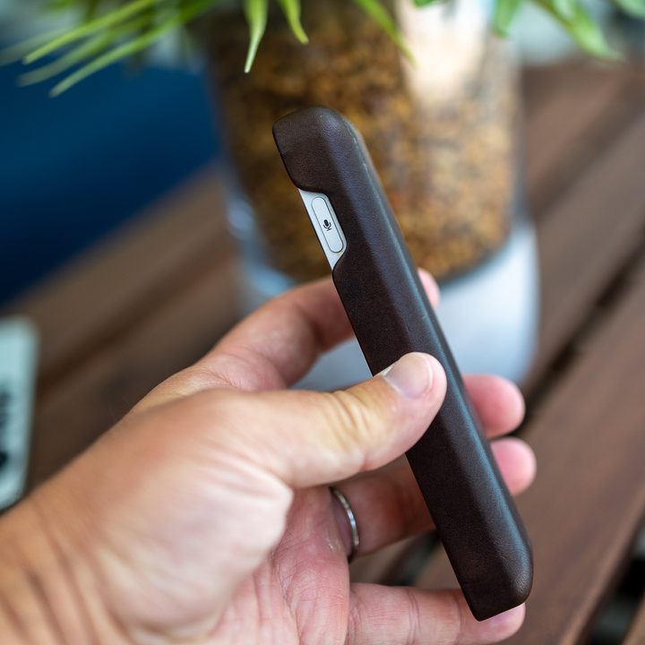Nomad Apple TV Siri Leather Cover.