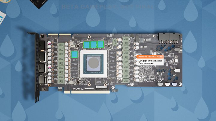 An open graphics card in PC Building Simulator 2.