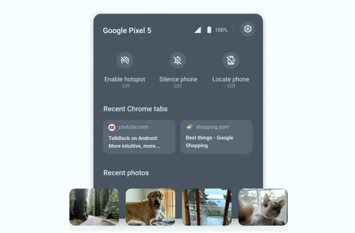 Showing how Android phones connect to Chromebooks.