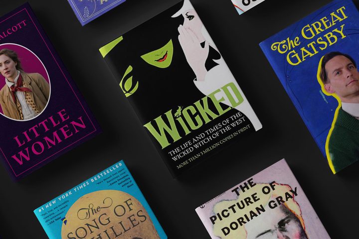 A variety of book that have been interpreted to have queer coded characters.