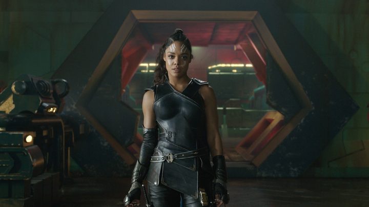 Tessa Thompson in Thor Ragnarok